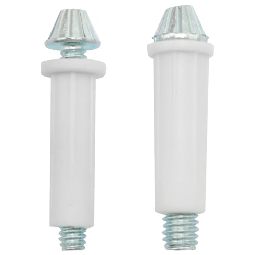 Kit de herrajes de reparación para puerta plegable doble CHENJIN de 4 piezas con soportes metálicos y accesorios para bisagras para clóset miniatura 3