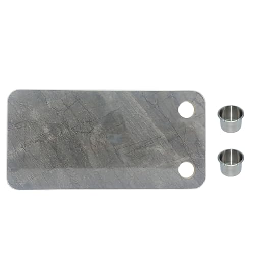 Tavolo pieghevole da parete con portabicchieri per camper, campeggio e patio, tavolo da pranzo portatile