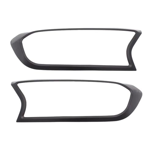 Lentille de phare Ford Ranger avec cache transparent ABS noir mat antichoc pour carrosserie 4x4