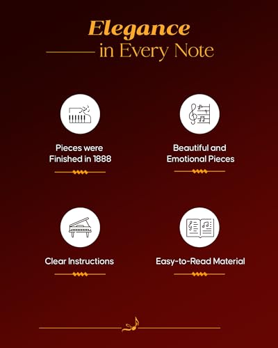 3 Gymnopedies: Schirmer Library of Classics Volume 1869 Piano Solo - Classical Piano Sheet Music Book with 3 Legendary Compositions - Image 3