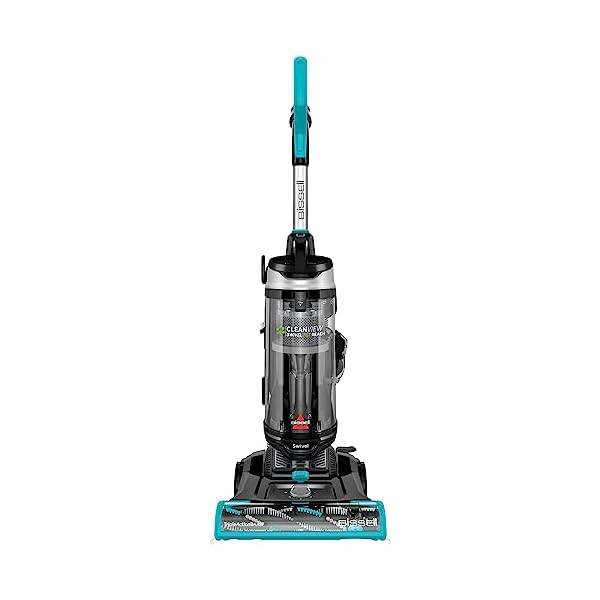 BISSELL CleanView Swivel Pet Reach Full-Size Vacuum Cleaner, with Quick Release Wand, & Swivel Steering, 3198A, Color May Vary
