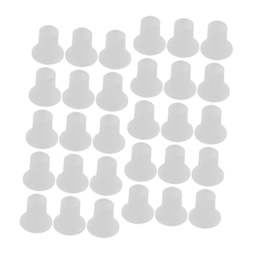 WHAMVOX 50pcs Plastic Roller Skate Side Plugs: Inline Skate Axle Spacers Universal Bearing Replacement Kit for Skating Wheels Replacements