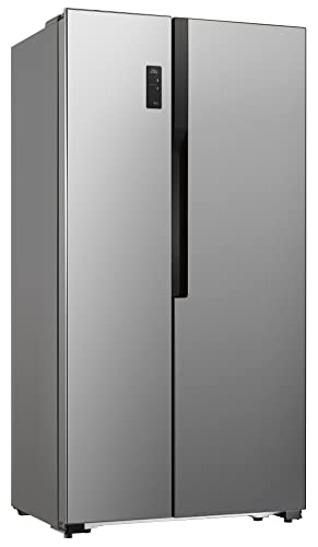 MILECTRIC-AMR-529A-Frigorifico-Combi-Americano-Inox-521-litros-No-Frost-Control-temperatura-en-la-puerta-Antibacteria-Puerta-antihuellas