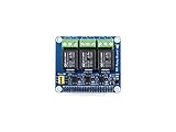 High quality relays, loads up to 5A 250V AC or 5A 30V DC