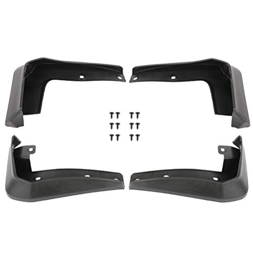 Image of ECCPP Vehicles Mudguard Splash Guards Front & Rear Set fit for Honda Civic 2016 2017 2019 Mud Flaps Set of 4 Flexible and Bendable Mud Flaps Splash
