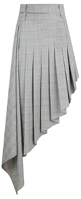MONSE, Asymmetric Pleated Skirt