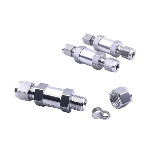 Clapet anti-retour haute précision en acier inoxydable durable de 12mm - 5