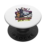 Der bedruckte Oberteil ist mit anderen kompatiblen PopGrip-Modellen auswechselbar. Einfach flach drücken, 90 Grad drehen, bis Sie ein Klicken hören, und zum Tausch entfernen.