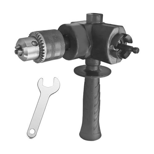 90 Degree Angled Drill Attachment Adapter for Tight Space Compatibles with Various Drill for Woodworking Craft Project