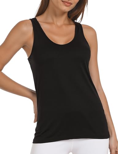 Tank Top for Women, Workout Tank Tops Woman, Long Athletic Racerback Tank Tops for Women, Compression Sleeveless Shirts2