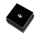 Anillo de flores de hielo, anillo de compromiso, topacio azul cielo y moissanita, plata de ley 925, anillo de solicitud, anillo de promise, hecho a mano, regalo para ella