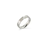 boccia titanium ring 0135-02 Boccia Titanium Bandring mit 3 Brillanten