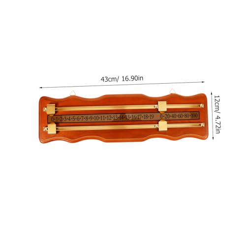 Marcador de Billar Portátil YARNOW para Snooker miniatura 2