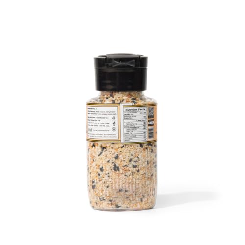Image of Carpe Victus Everything Bagel Seasoning 60g | All Purpose Sprinkle Mix for Sandwich, Pasta, Pizza, Avocado & Salad | No MSG, No Added Preservatives | Freshly Blended with Premium Imported Seeds