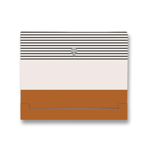 Image of MightySkins Skin Compatible with Alienware X14 R2 (2023) Full Wrap Kit - Neutral Stripes | Protective, Durable, and Unique Vinyl Decal wrap Cover | Easy to Apply & Change Styles | Made in The USA