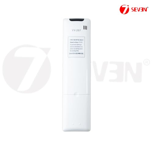 Image of 7SEVEN Compatible of Blue Star Ac Remote Original RG10Y1(F) /BGEF RG10A /BGEFU1 RG10A10B2S /BGEF RG10A2B2S /BGEFU1 RG10A2B2S /BGCEF Model 257 Ensure to Match with Genuine Remotes Replicate Exactly