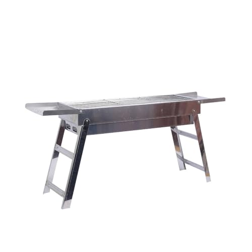Poêle d'extérieur à charbon de bois en acier inoxydable durable - 2