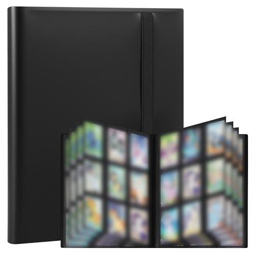 Bucomtu Sammelkarten Album 360 Karten Schwarz