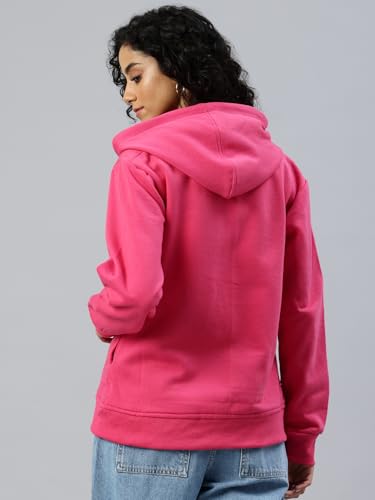 Image of ADBUCKS Women's Cotton Winter Jacket Sweatshirts Casual Drawstring Clothes Zip Up Hoodie With Front Pocket Ii Womens Hoodies Ii Womens Jacket Ii Winter Sweater Hoodie For Women & Girls