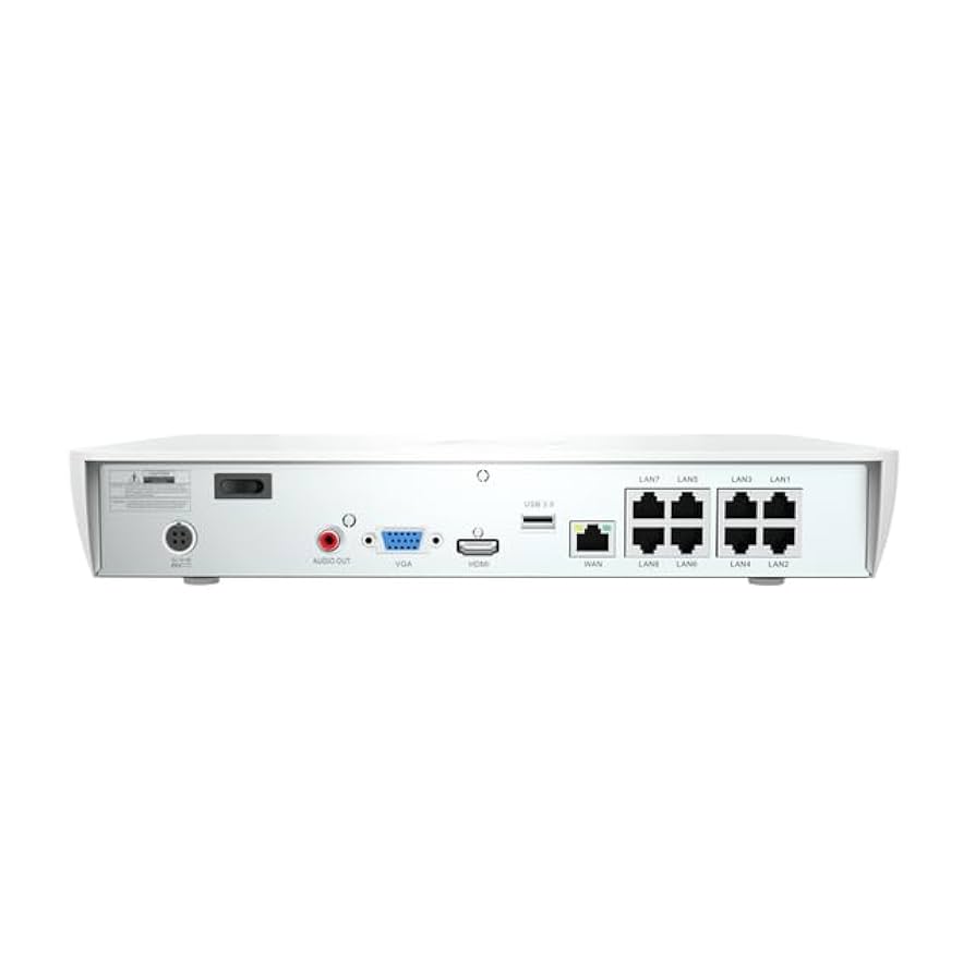 Swann NVR8-8580RN 4K HD 防犯カメラ レコーダー セット Swann NVR CCTV Recorder Digital IP NVR8 8580 8 Channel