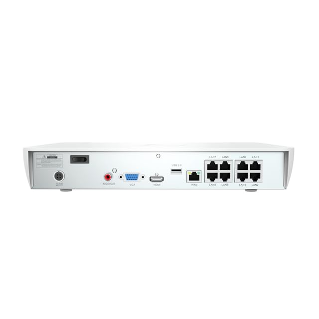 Amazon | Swann 4K 8チャンネル セキュリティカメラシステム NVR