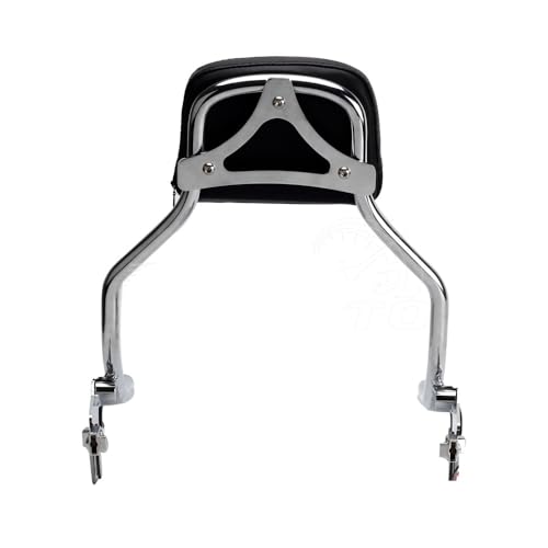 Dossier de passager détachable de haute qualité avec rack de bagage pour Fat Bob - 3