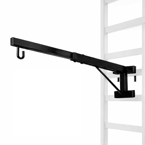 Image of Baby Window Cradle Hanger | Portable Type Metal Rod | Weight Support Up to 20Kg | Black,80cm