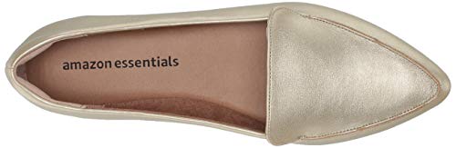 Amazon Essentials Women's Loafer Flat, Gold, 8 #TOP4
