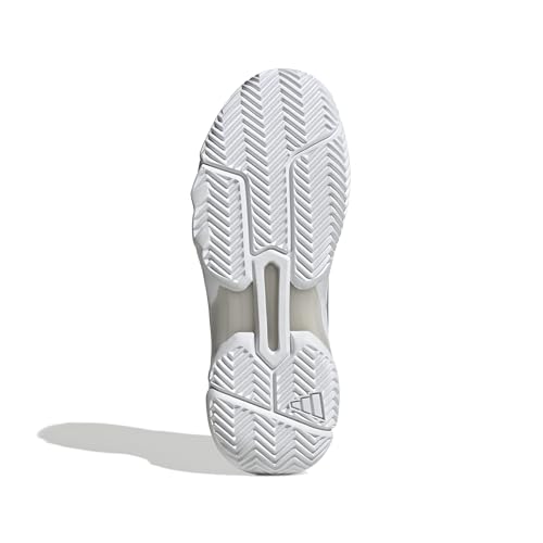 Image of adidas Womens Courtjam Control 3 Tennis Sneakers Shoes - White