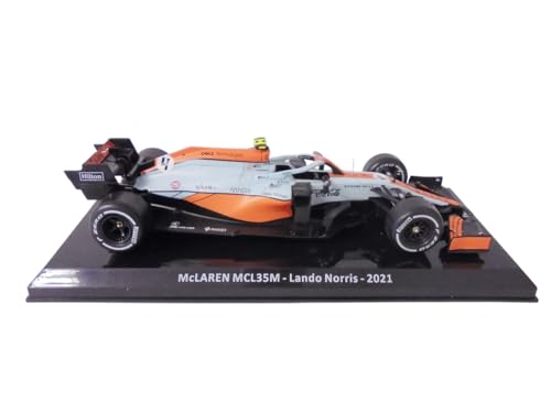 Modelo a escala 1:24 compatible McLaren MCL35M 2021 miniatura 2