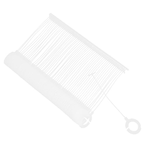 Lurrose 5000pcs Buckle Self-Locking Hook Tagging Fasteners for Clothing Tag Hanger