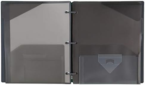 Five Star Flex Hybrid NoteBinder, 1 Inch Binder, Notebook and Binder All-in-One, Color Selected For You, 1 Count (29104)