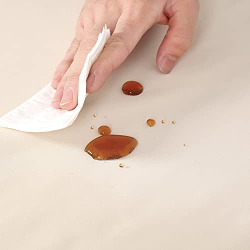 image for B-COOL Wedding Tablecloth Ivory Polyester Tablecover Waterproof Table 