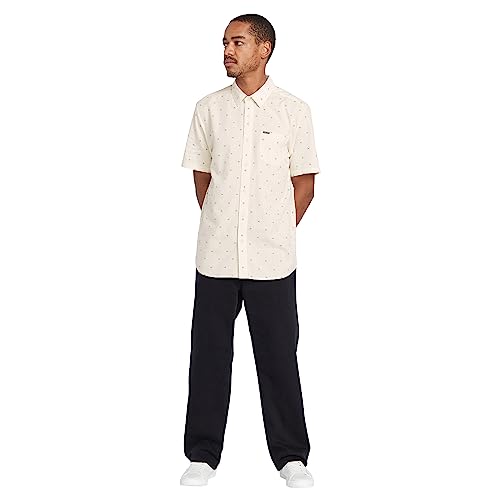Camicia Uomo Collo Botton Down Tasca Lato Cuore Maniche Corte Russell JE933M • Roma
