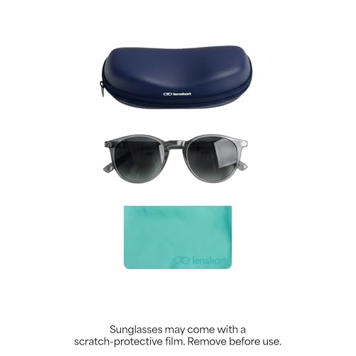 VINCENT CHASE EYEWEAR Unisex Adult Round Polarization Sunglasses