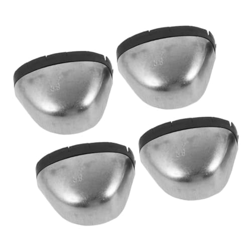 PRETYZOOM 2pairs Safety Toe Caps Protective Footwear for Work Boots Easy Installation Abrasion Resistant Suitable for Construction and Industrial Settings