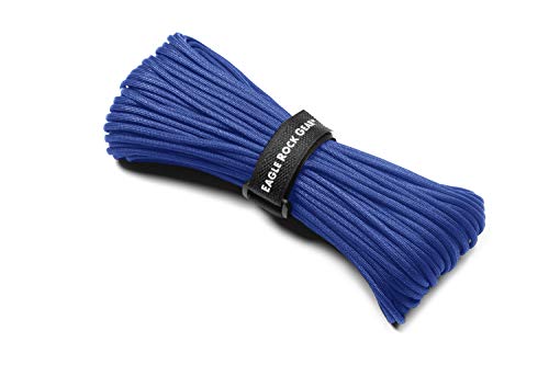 Eagle Rock Gear - 550lb 7-Strand Type III Nylon Paracord Rope - 100 ft (30.5 m) (Azul, 100 ft (30.5 m))