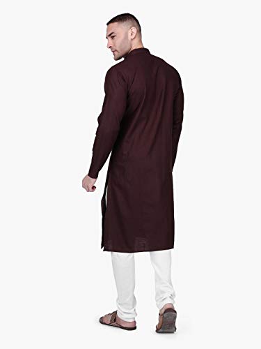 Image of Rajubhai Hargovindas Men's Premium Cotton Solid Kurta