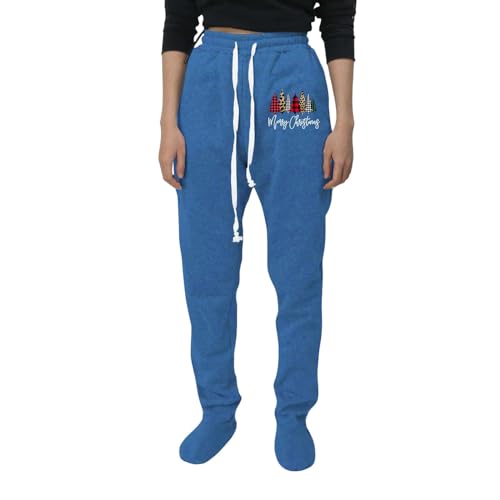 Adult Footed Sweatpants,Extremely Soft and Warm Footing Pajama