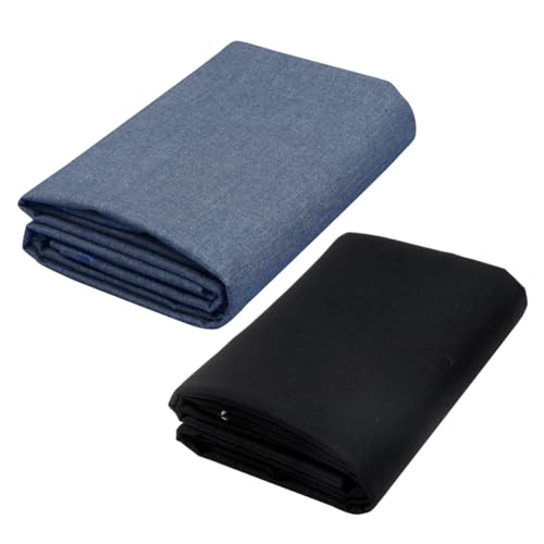 Image of Abhi Fashion Men's Cotton Formal Unstitched Trouser Fabric For Men (Pack Of 2)