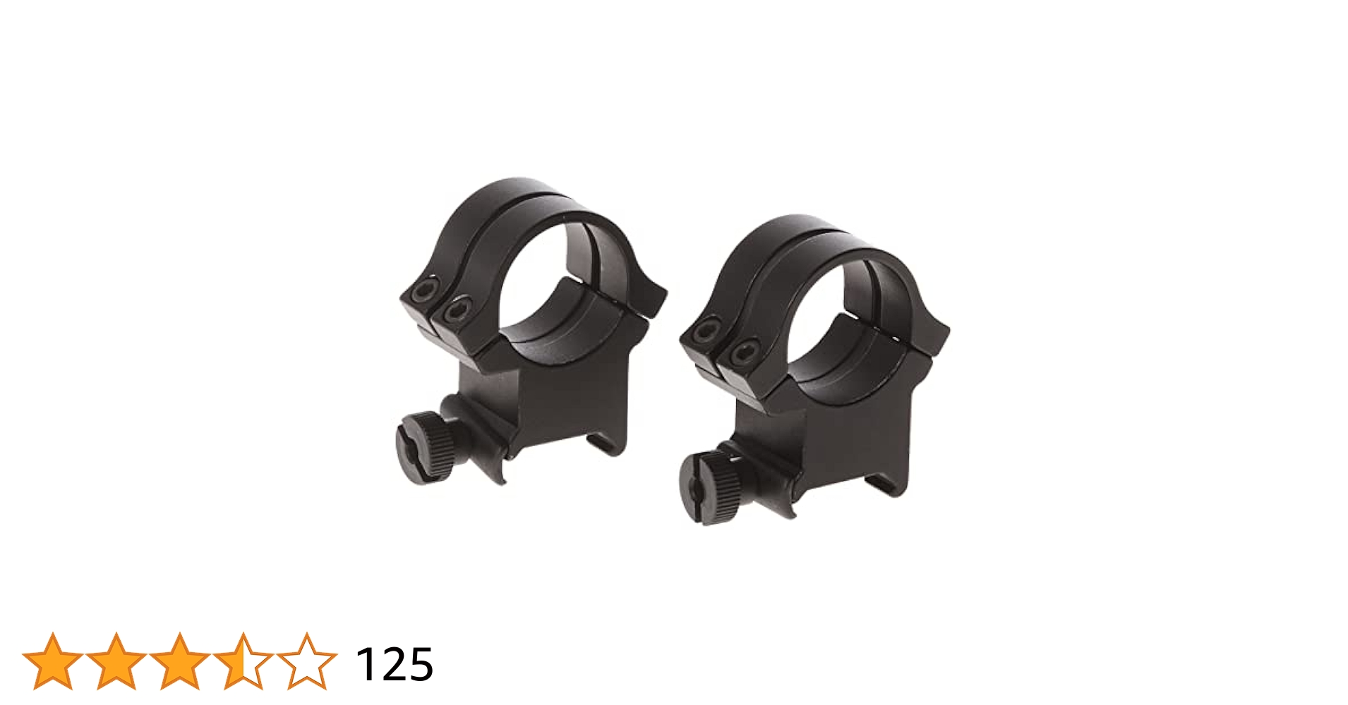 WEAVER□QUAD 1インチ” マウントリング□ウィーバー 49053