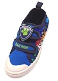Correa ajustable. Zapatillas de lona para niños oficiales de la Patrulla de la Canina de la Patrulla de la Papa, para niños, talla 5-10, Blue, 22 EU
