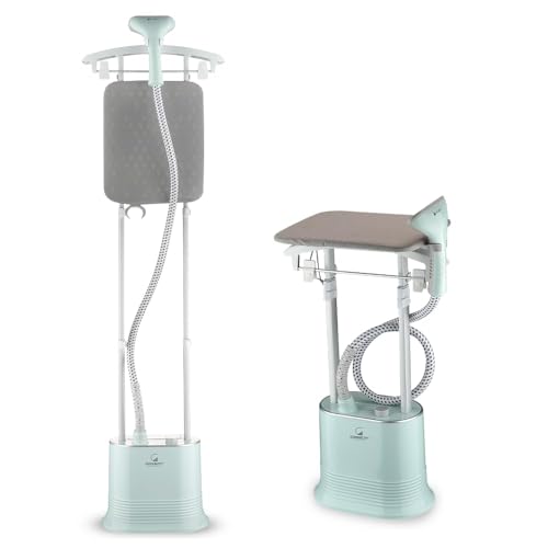 Goodscity Garment Steamer for Clothes, Standing Steam Iron Press -Double Pole With Adjustable...
