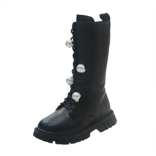 Chaussures d'hiver pour garçons et filles avec doublure chaude et bout rond confort