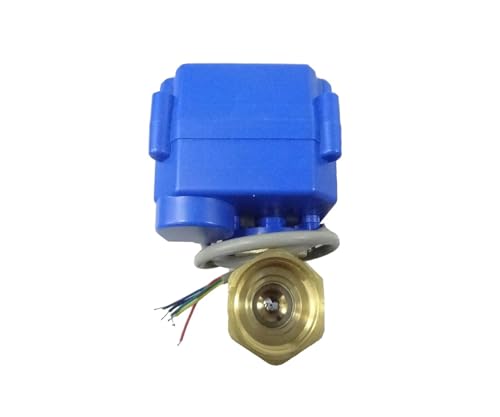 Válvula motorizada de latón G1/2" DN15 de 2 vías con control CR05 4
