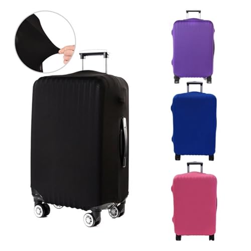 S/M/L/XL Suitcase Case Luggage Protective Cover Stretch Suitcase Protector Baggage Dust Case Cover Suitable for 18-32 Inch for Luggage, Travelling(Blue,M(22-24inch))2
