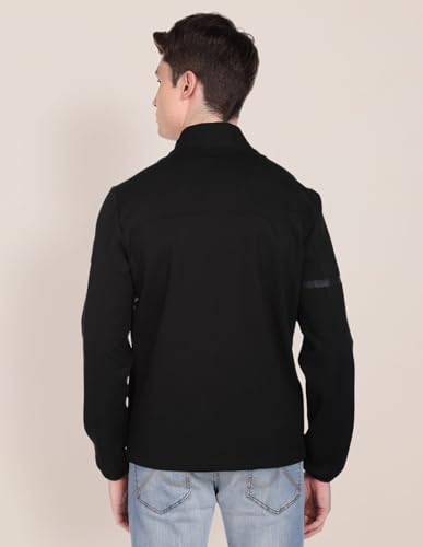 Image of U.S. POLO ASSN. Men's Nylon & Net Standard Length Solid Trench Coat