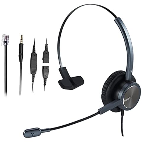 MAIRDI Office Headset for Landline and PC Cover