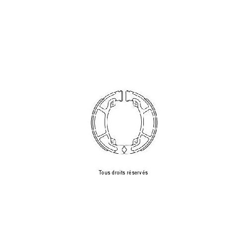 Machoires de freins D125x25mm contre les bruits et sifflements du tambour