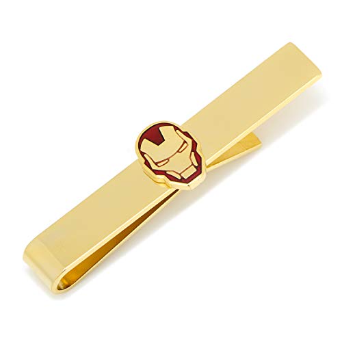 Gold Plated Iron Man Tie Bar #TOP23
